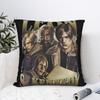 Leon S. Kennedy Residents Evils Pillowcase Printing Fabric Cushion Cover Decor  Pillow Case Cover Home Square 40*40cm