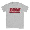 ECW Hardcore Wrestling Bawełniany T-shirt Dla Unisex Lato Street Style Koszulki Harajuku Tee Koszulki z Nadrukiem Duże Rozmiary