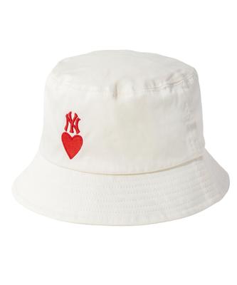 MLB Korea Eimerhut 3AHTH013NHEART BUCKET HAT WEISS Marken Größe: 57H Japanische Größe (ca.): S [Produktcode]