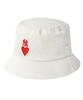 MLB Korea Bucket Hat 3AHTH013NHEART BUCKET HAT WHITE Brand Size: 57H  Japanese Size (approx.): S [Product Code]