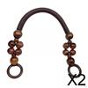 Handcrafted Wooden Bag Handle Replacements for DIY Handbags