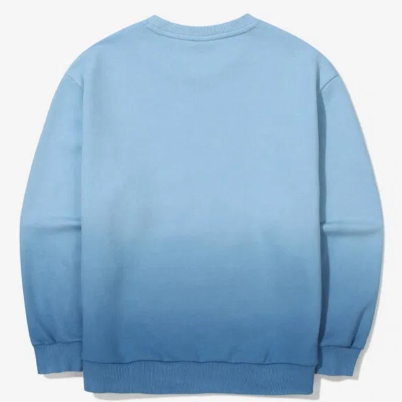 [fila Kids] Garment Dying Sweatshirt  Fk2pog3203x Ebu  q0zFk2pog3203xEbu