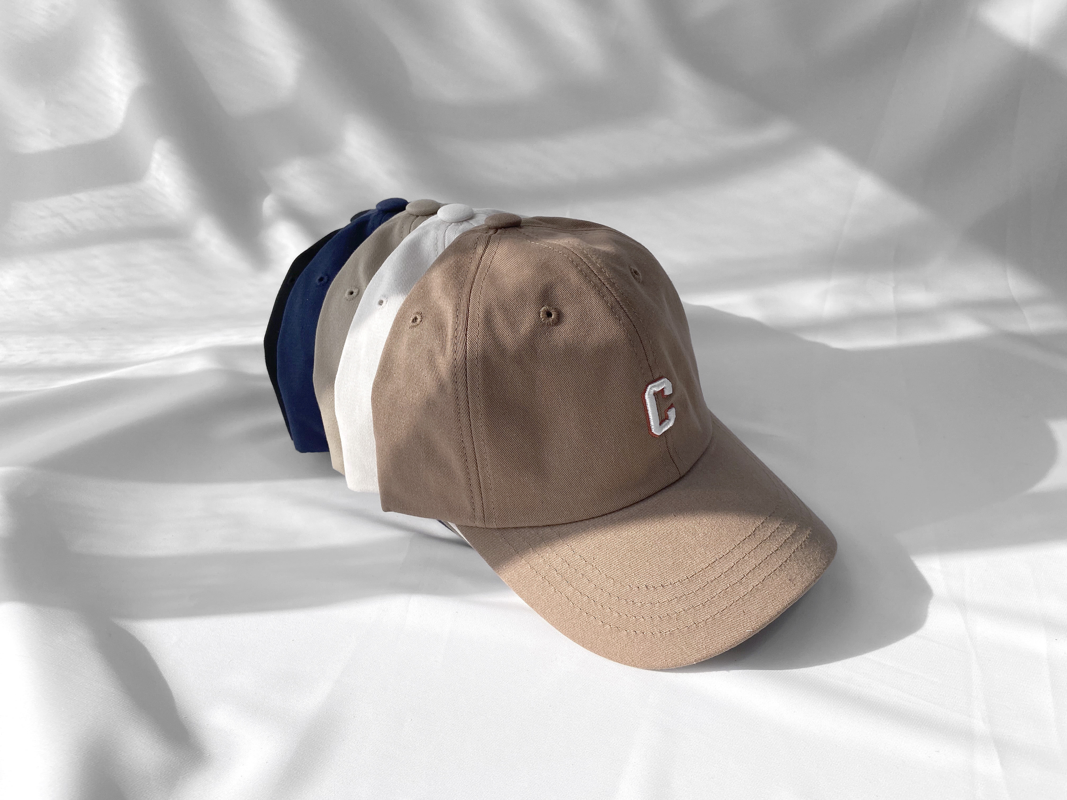 

Women s Unisex Simple C Ball Cap Hat Basic Cap black