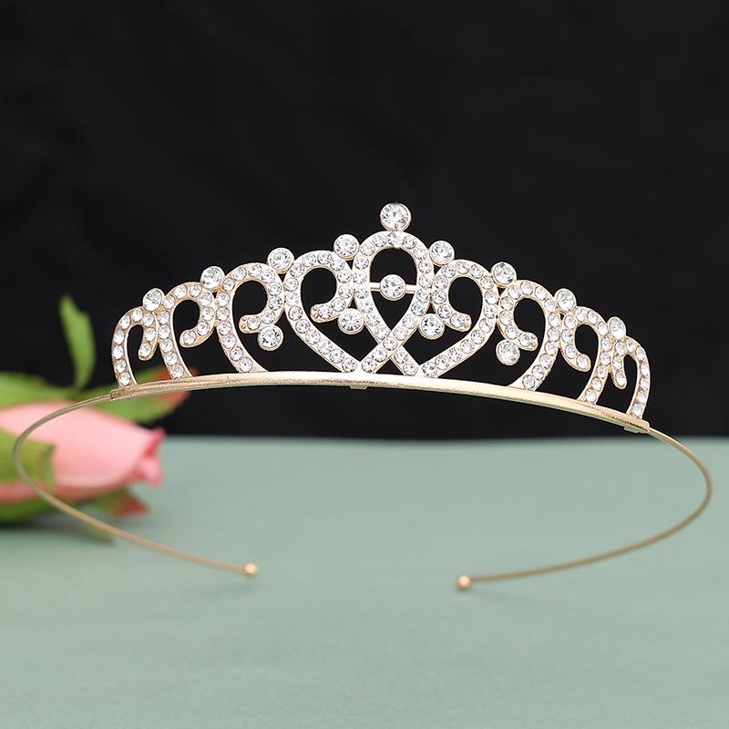 Kinder Prinzessinnenkrone Kopfschmuck - Stilvolles Event-Performance-Accessoire