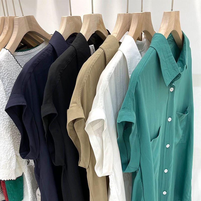 Dámské letní tričko s krátkým rukávem, tenké, designové, nové, ležérní, volný šifonový top