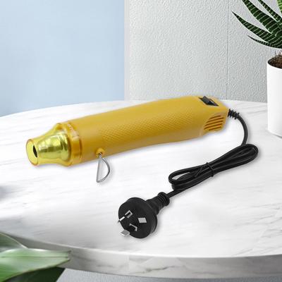 Mini Handheld Heat Gun 300W Fast Heating Tool for DIY Crafts Shrink Tubing Embossing with 1m Cable and AU Plug