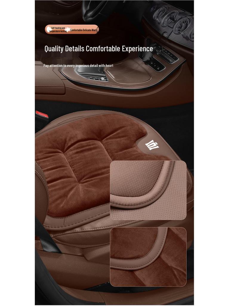 Crown Car & Land Cruiser Prado Winter Flannel Seat Cushions