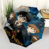 1pc Harry Potter Sorcerer's Stone Umbrella with Plastic Handle,Suitable for All Seasons Travel Outdoor Multi-functional UmbrellaDCS088