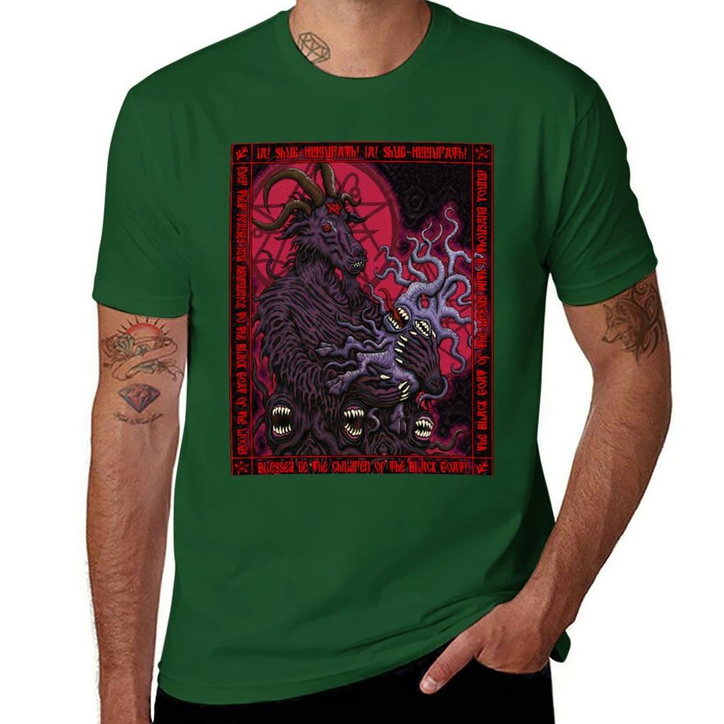 Black Goat Icon Azhmodai 2018 TShirt summer clothes customizeds mens t shirt