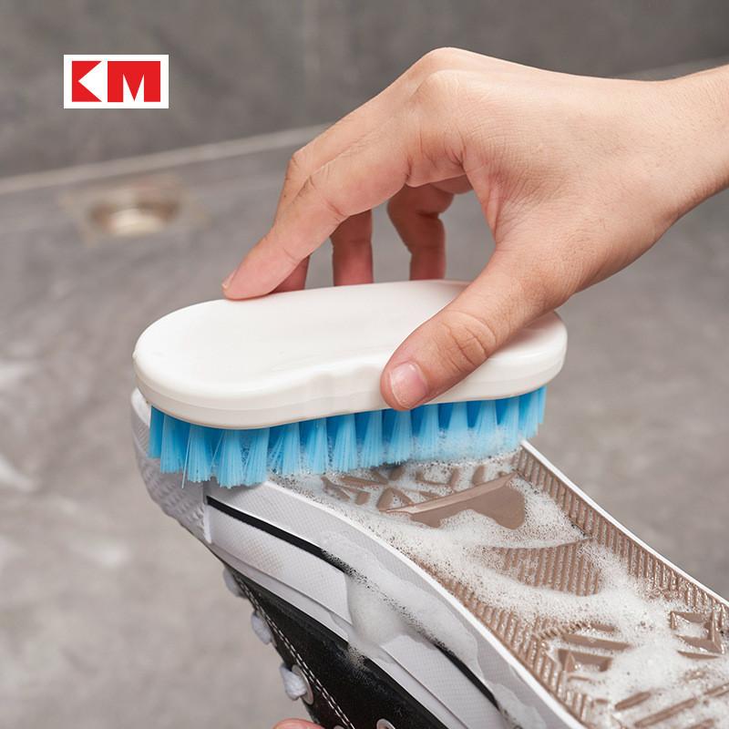 Bristle Plastic Hard Brush For Cleaning Shoes Clothes And Household Items