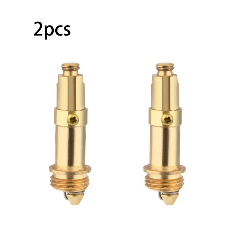 1pc/2pcs Brass Bounce Drain Core Universal Spring Pop-up Drain Valve Bathroom Sink Jump Up Drain Plug Replacement Accessory