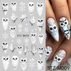 1PC Instagram-worthy Miniature Cartoon Aurora Ribbon Bow Nail Sticker, Nail Art Sticker, Holiday Gift