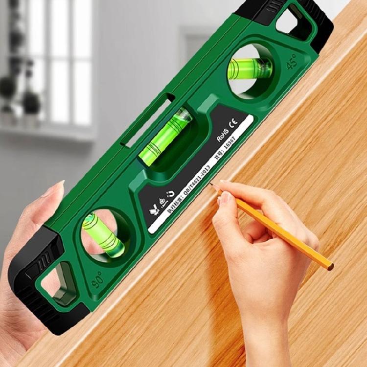 Horizontals Ruler 9inch Magnetic Torpedoes Level Spirits Level Tool Measure Tool