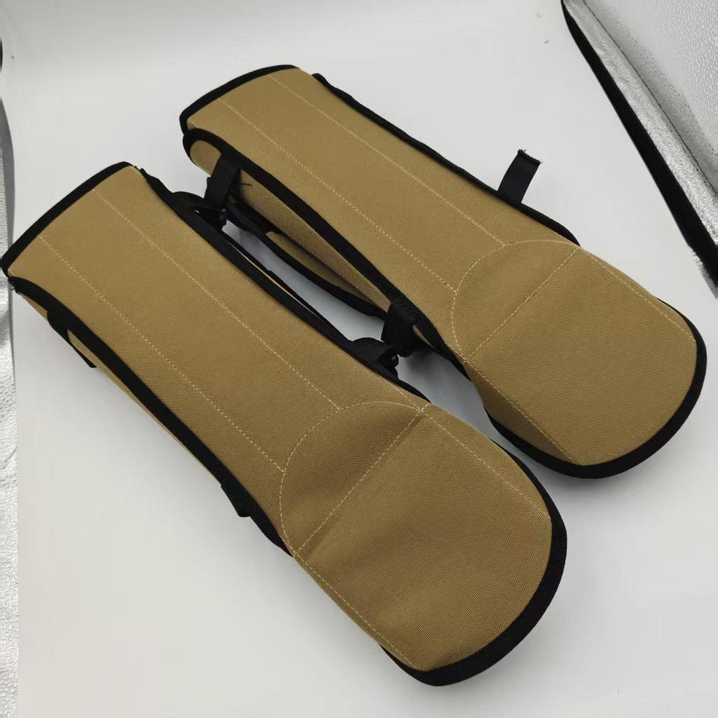 Waterproof Anti-Scratch Snake-Bite Resistant Outdoor Gaiters with Knee Pads for Hiking and Mountaineering