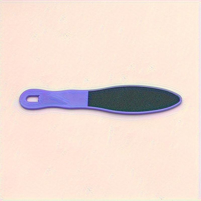 3 Stück/Set Pediküre Fußfeile, Nagelhautfeile Schrubber mit Griff, Doppelklingen-Fersenhobel für Frauen und Männer