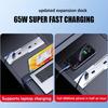 Car Fast Charging USB Shunt Hub Ports for Car 3+ Highland Center Console Docking Station Type C Data Transfer Adapter