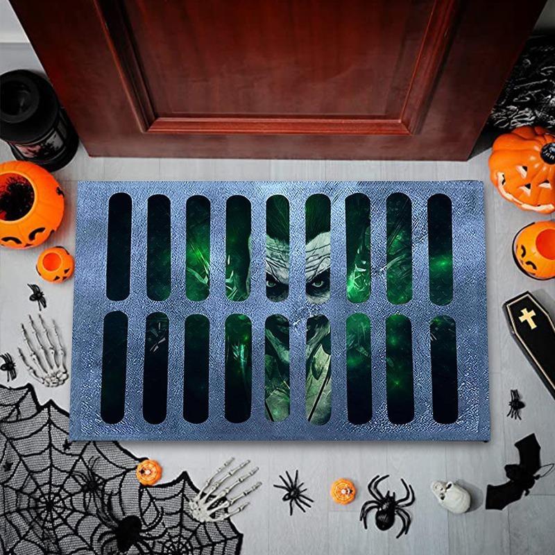 American Clown Crystal Velvet Floor Mat Bathroom Absorbent Non-slip Foot Mat Shower Room Drying Mat Porch Dirt-resistant Door Mat