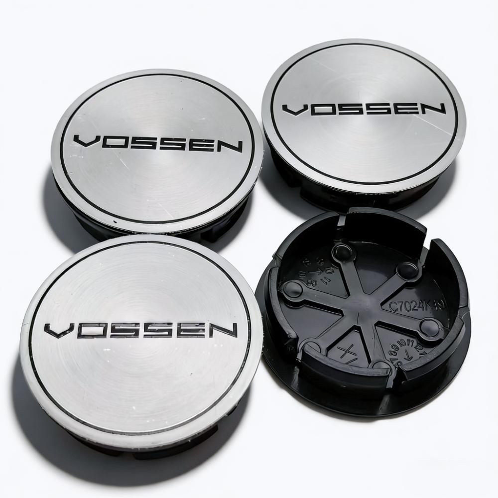 

4pcs Vossen Logo Emblem Car Wheel Center Caps 48MM 42MM Wheels Hub Dustproof Cap Rim Hubcaps Dust Cover Replace Car Accessories Vossen Badge&4pcs Wheel Caps
