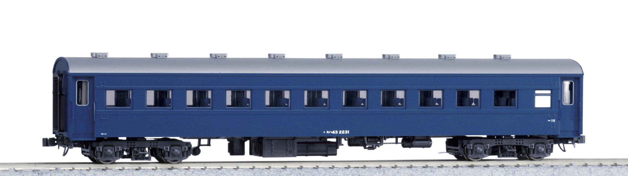 

KATO HO Gauge Suha43 Blue Renovated 1-551 Железнодорожная модель пассажирского вагона