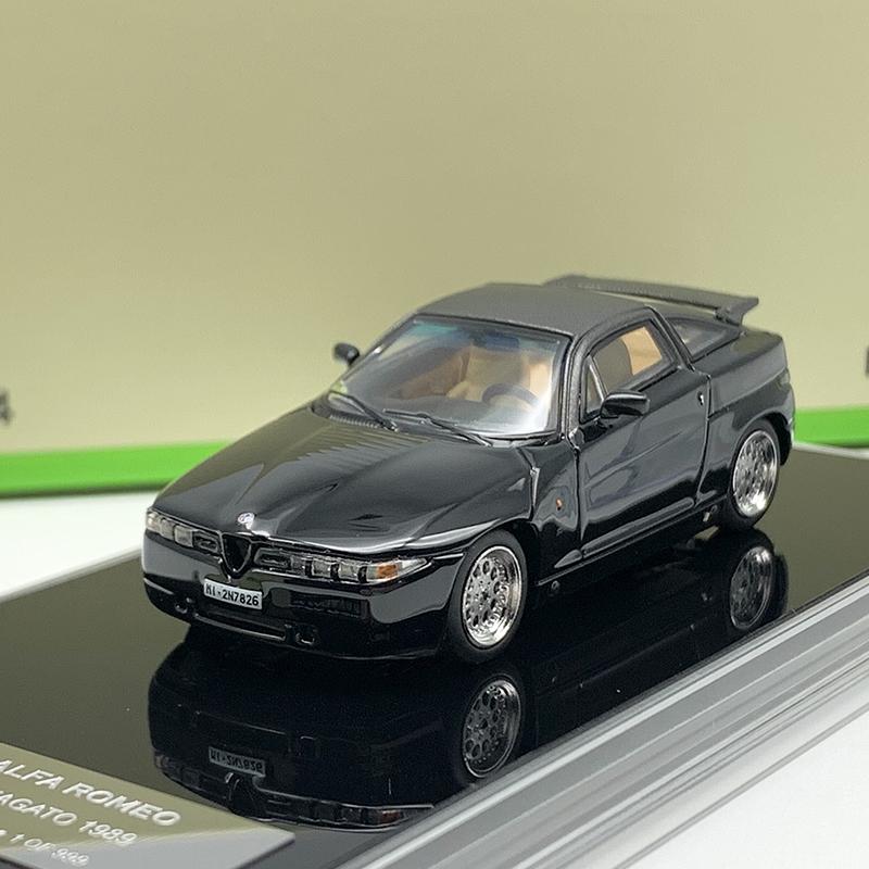 HXFQ7 CTMCK 1:64 ALFA ROMEO SZ ZAGATO 1989 Alloy Car Diecasts & Toy Vehicles Car Model Miniature Scale Model Car Toys For Children