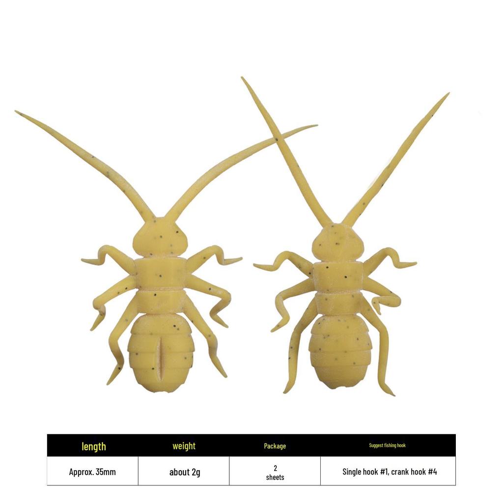 Japan OSP 2nd Gen Floating Soft Bait: Golden Bug Spider