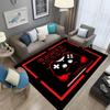 Modern Cartoon Video Game Controller Printed Carpet for Living Room Gamer Gaming Floor Mat Bedroom Bedside Sofa Table Area Rug