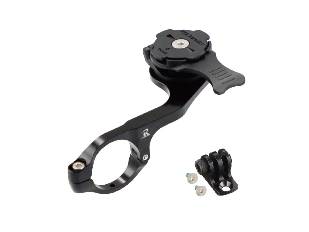 RecMount Plus Mount requires separate Compatible with for bicycles Out-Front [R+Bar3] (Mount only, case) 31.7-31.8mm/25.4-26.0mm/22.2mm handlebars,