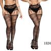 Newfunjoin Large Plus Size Fishnets Big Mesh Stockings Garter Belt Pantyhose Thigh High Sexy Hot Hollow Tights Women Panty Socks