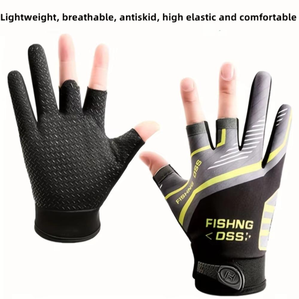 Anti-Slip Fishing Gloves Wear-resistant Summer Outdoor Breathable Angling Cycling Sports Gloves Fishing Apparel Fishing Gloves 6