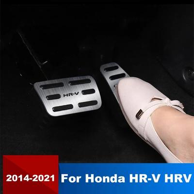 Car Accelerator Brake Pedal Clutch Pedasl Pad Non-Slip Cover For Honda HR-V HRV 2014- 2016 2017 2018 Accessories