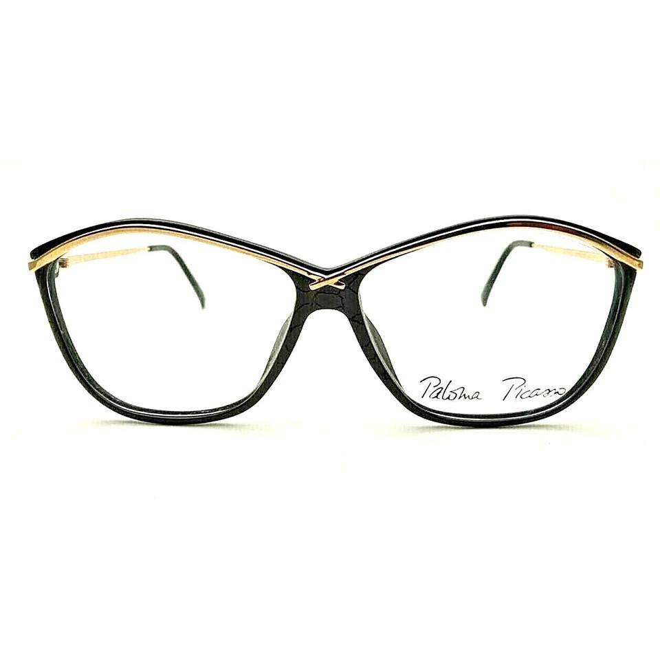 Paloma Picasso 3721 90 Czarne Kwadratowe Oprawki Okularowe Wykonane w Niemczech JL187171151803