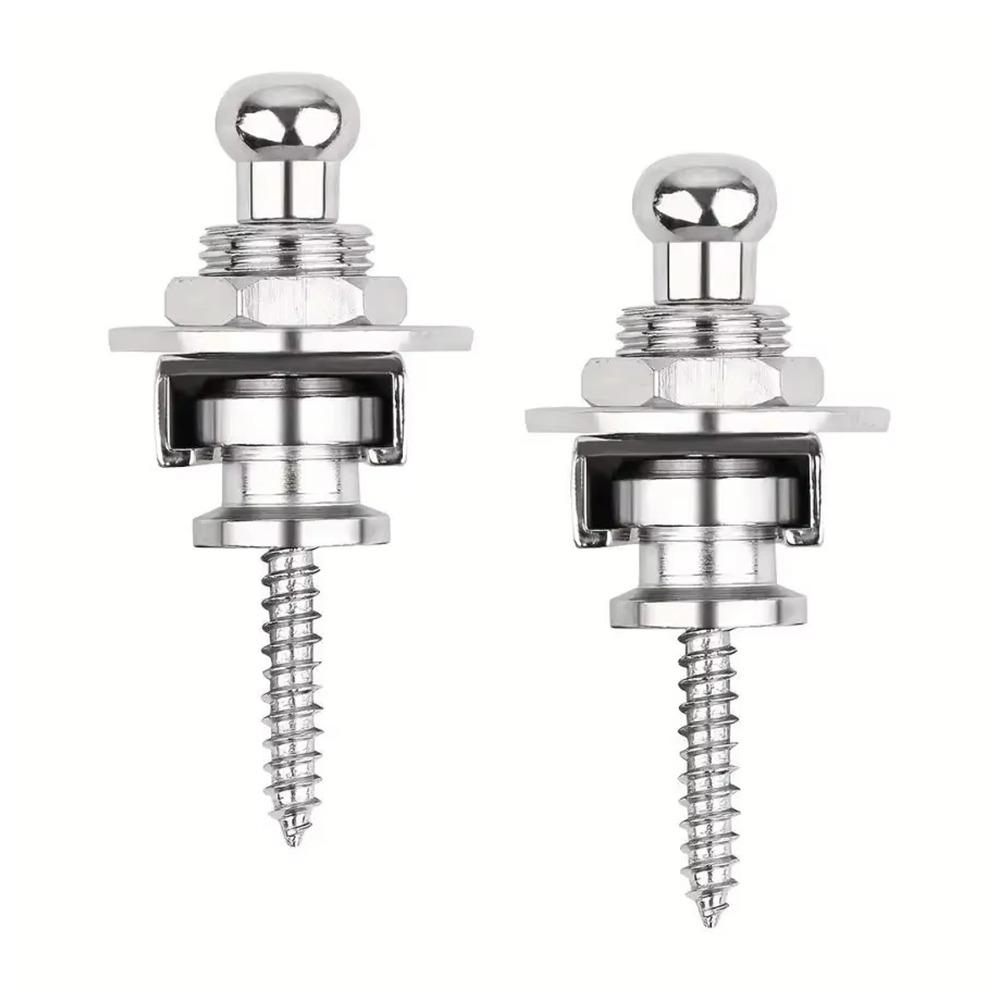 1 Peça Botões de Pino de Travamento de Metal de Liga Premium Pinos de Travamento para Guitarra Baixo Acústica