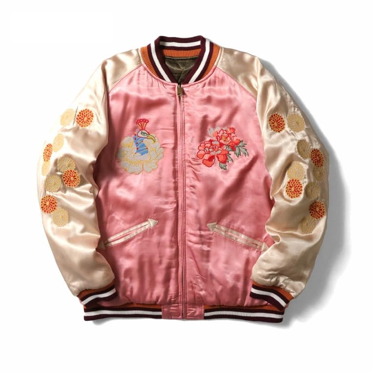 

REVERSIBLE SOUVENIR JACKET [Houston] (JAPAN) 51391(M,PINK)