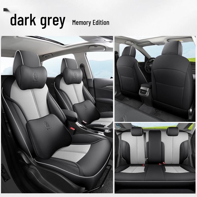 New Buick Velite 6 Full Leather Car Seat Cushion Cover – Universal Four Seasons Model