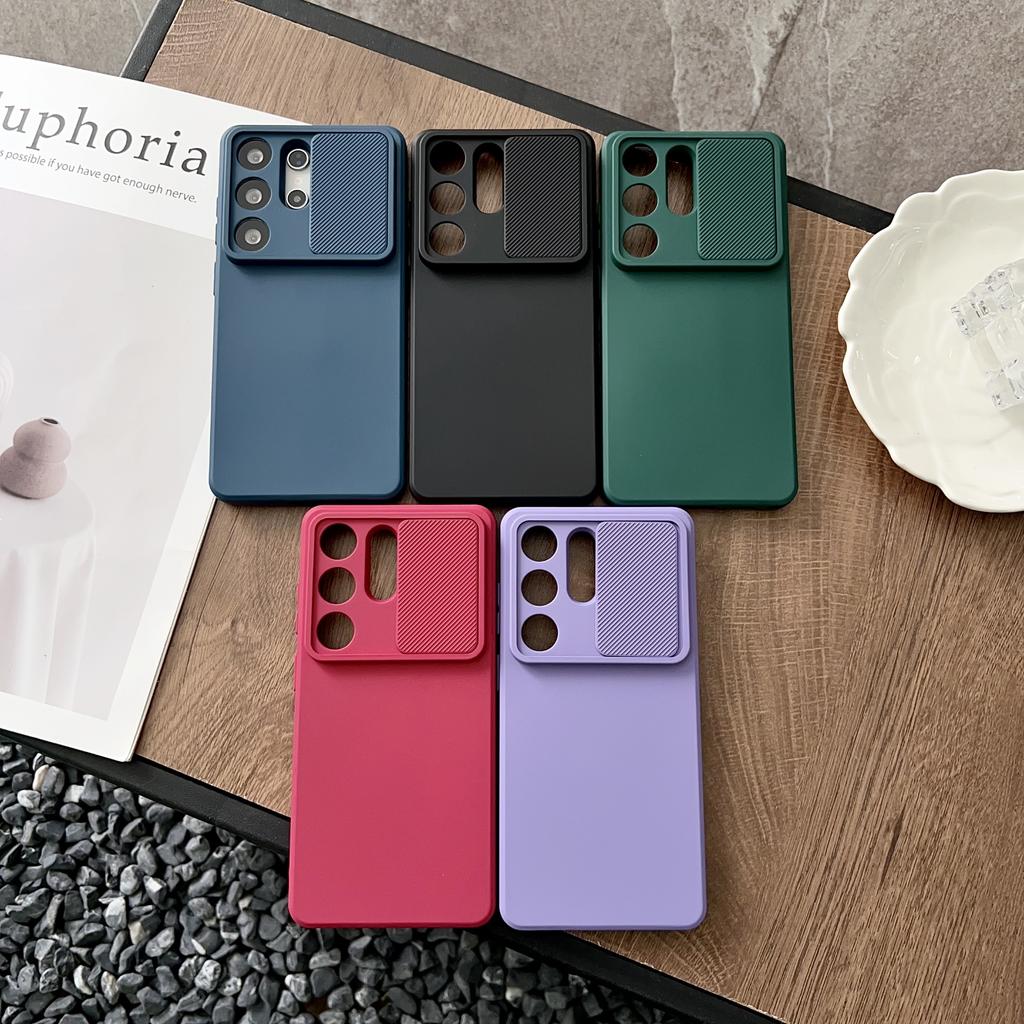 Schiebekamera-Schutzhülle für Samsung S26 Edge S25 S24 S23 S22 S21 FE Plus Ultra A56 A36 A16 A06 A55 A35 A15 A34 A24 Abdeckung