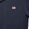 Nike SB Team USA Chemise de bowling à manches courtes boutonnée Obsidian/Blanc Unisexes Hauts Bleu FZ4054-451