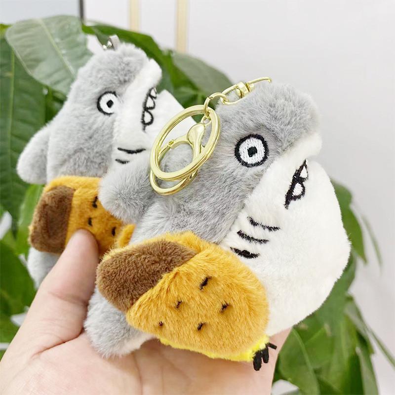 Plush Delightful Shark Keychain Doll Soft Mini Cuddly Toy Perfect For Girls Gifts At Weddings