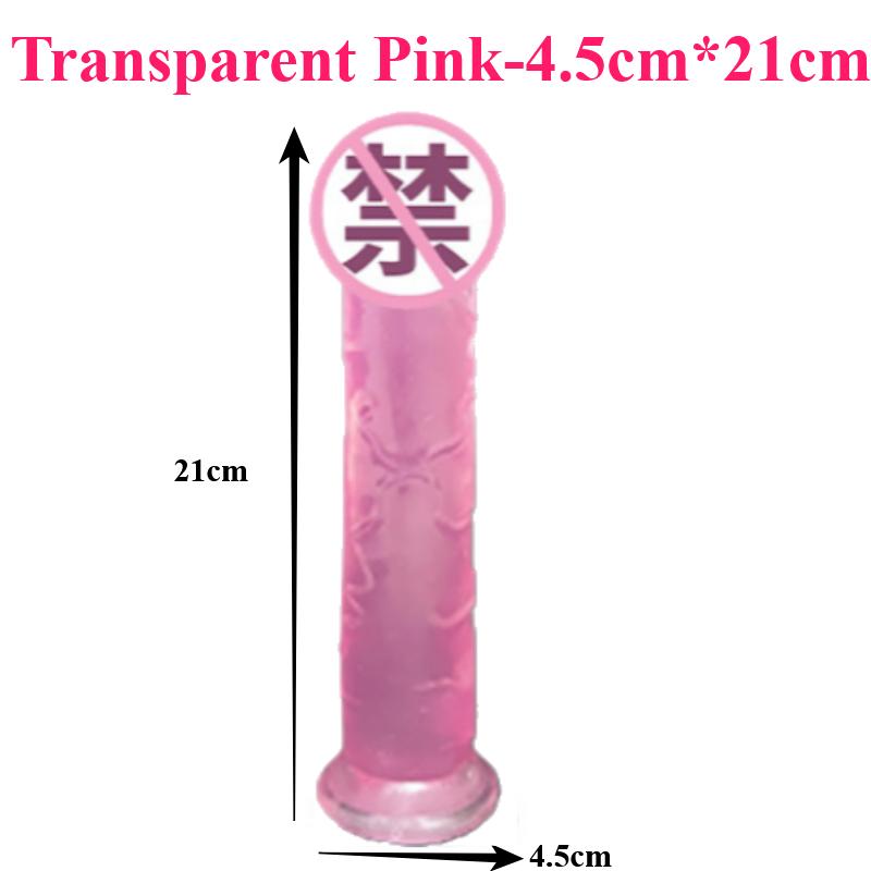 Realistic Big Dildo 7 Sizes Women Erotic Anal Sex Toys Dildo Suction Cup Jelly Dick Gay Soft Clitoris Vaginal Masturbators Penis