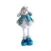 Christmas Decoration Doll Ornament Plush Decorative Xmas Decor Desktop Figurine for