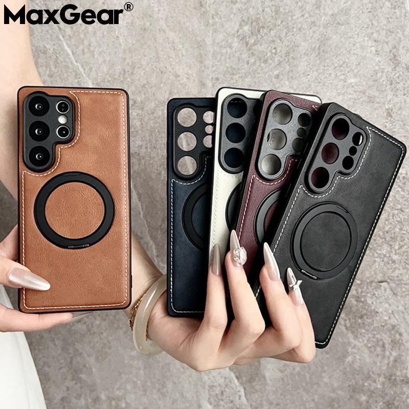 Rotating Magnetic Bracket Case For Samsung S22 S23 S24 S25 Plus Ultra A13 A14 A15 A16 A20 A30 A50 A52 A71 A72 A73 A54 A52 Cover