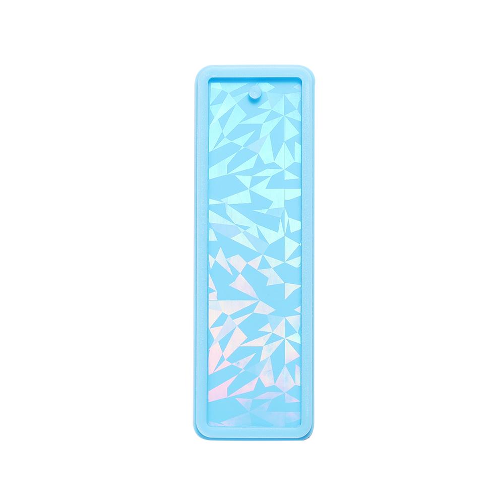New Laser Bookmark Silicone Mold Multi Shape Epoxy Resin Mould Holographic Light For DIY Decor Craft Jewelry Making Tools