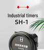 SH-1 Discount Industrial Timer: On-board Mechanical Hour Meter and Stopwatch for Engineering Vehicles