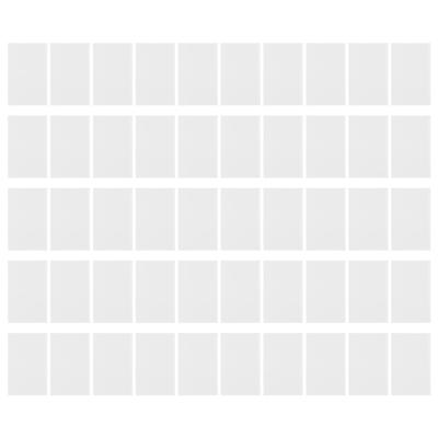 B5 26 Paper Cover Frosted Translucent Waterproof Rollable PP Page Binding Cover for Reports Presentations 50pcs White