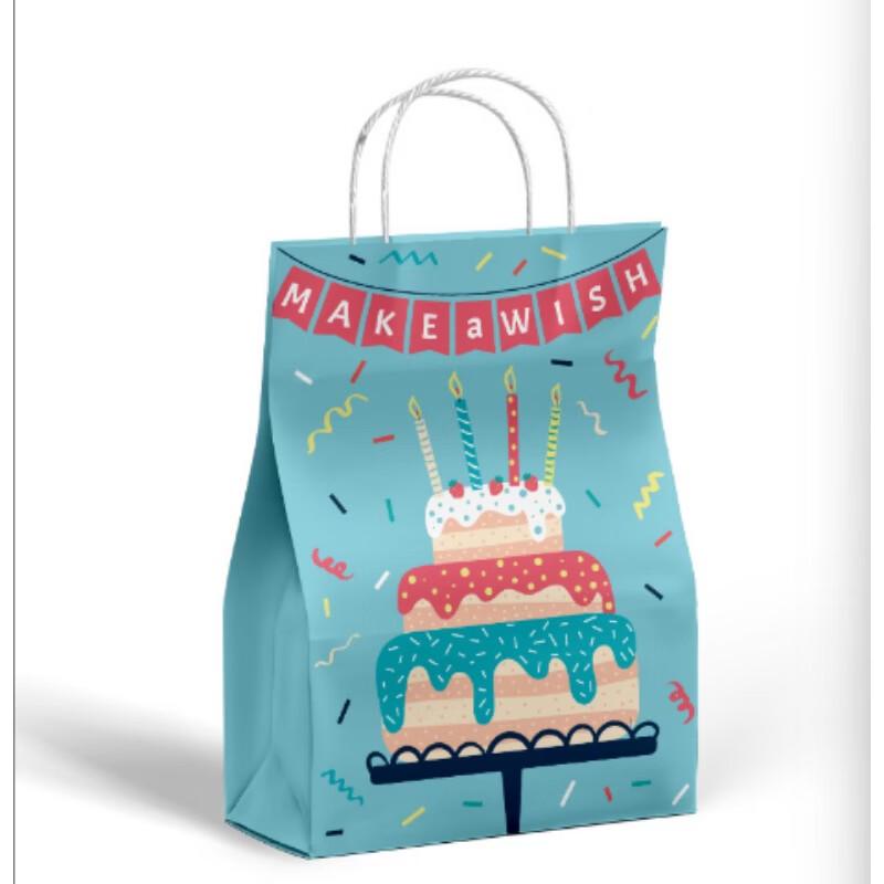 Kraft Paper Takeaway Bags
