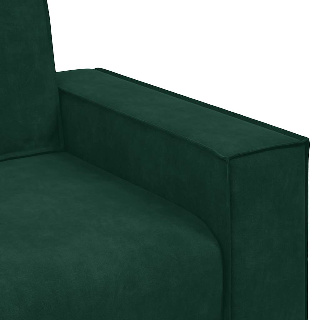 Armchair Dark Green 100x78x84 cm Velvet