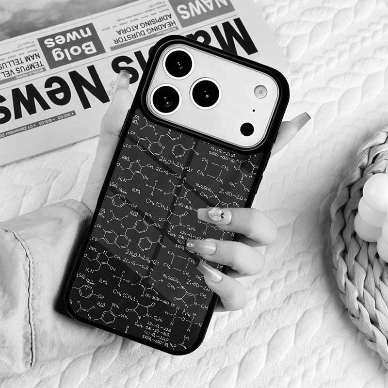 Funny Math Formulas Equations Phone Case For IPhone 17 16e 15 14 13 12 11 Pro Max Air Mini Soft Protective Cover