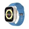 iWatch7 Diamond Buckle Horizontal Stripe S9 Silicone Strap for Apple Watch 8/Ultra