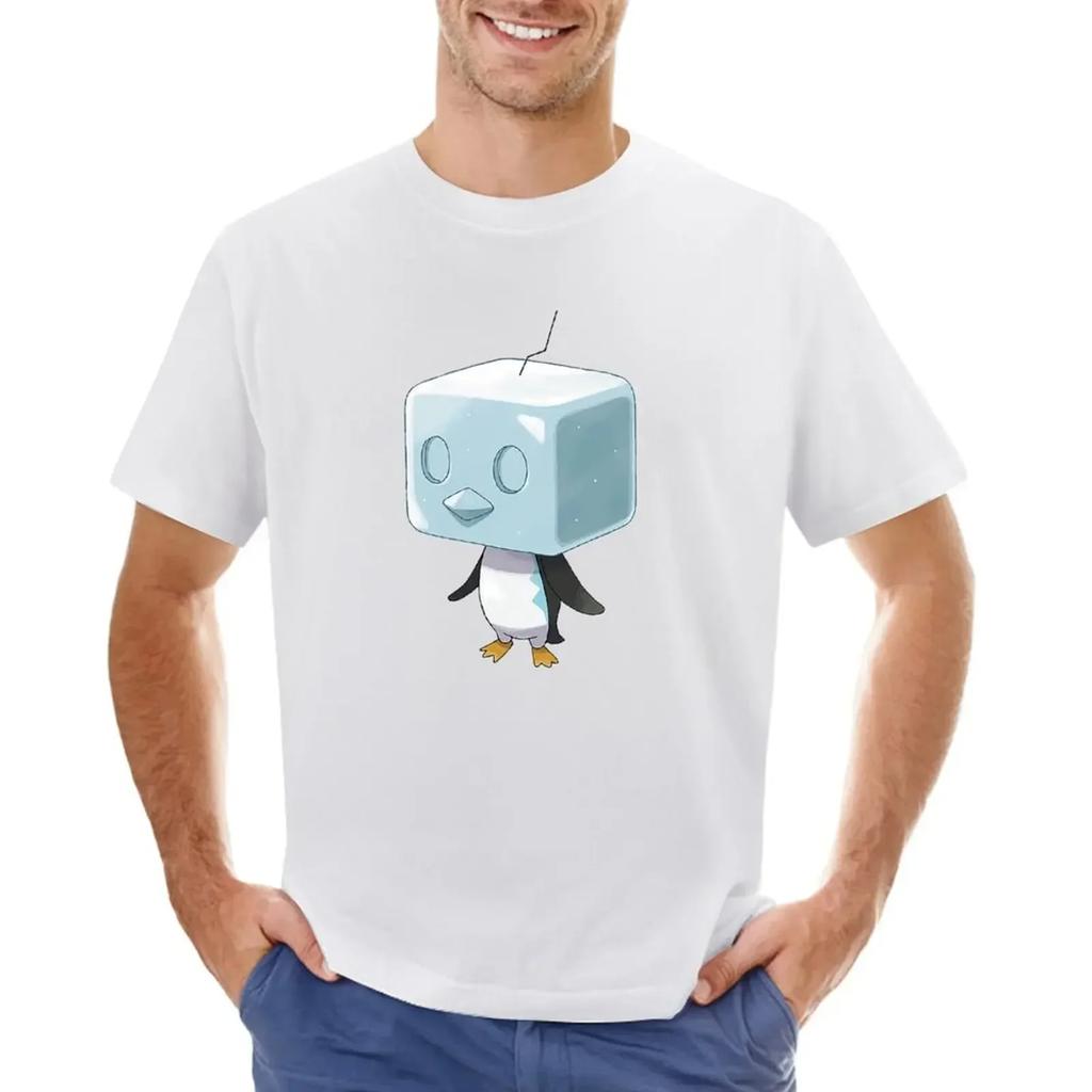 Penguin Cute T-shirt summer top sublime graphic t-shirts  hop heavyweight Informal Hot Sale Round Collar harajuku Crewneck