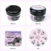 AGUUD 7mm Pointy Base Medium Stem Premade Volume Loose Fan Lashes Individual Makeup Natural Russian Fan Faux Mink Lash Extension