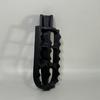 Anti Slip Foot Pegs for Dirt Bike Motorcycle, PLA Offroad Footrest, Universal Wide Lattice Grip for Trail Riding